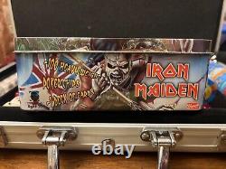 IRON MAIDEN poker chips set by bravado 100 chips and 1 deck of cards