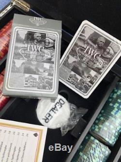 IWC Poker Casino Chips Set Basel VIP Collector Customer SWAG New Ltd Edition