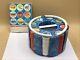 JELLO 1961 Blue Picture Wheel 200 Poker Chips Carousel Complete Aircraft set