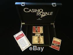 James Bond 007 Cartamundi Luxury Poker Set. Lower Start Bid. $229 not $299