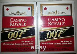 James Bond 007 Casino Royale Cartamundi 200 Chip Poker Set RARE