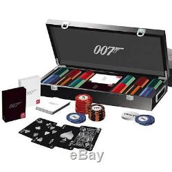 James Bond 007 Luxury 300 Poker Chip Set from Cartamundi Officially Licensed