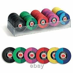 Juego Ceramic Poker Chips Set/Fiches incl. 100 Poker Chips 14 gr