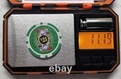 KING's CASINO POKER CHIP Set & Acrylic Carry Case $1 $1000 Denom