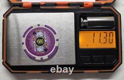 KING's CASINO POKER CHIP Set & Acrylic Carry Case $1 $1000 Denom