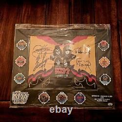 KISS KRUISE IX Autographed Poker Chip Set. Only Available To Kruise Passengers