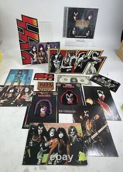 KISS PALMS CASINO RESORT COMMEMORATIVE POKER CHIP SET Postcards Stub PATCHES ++