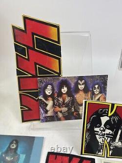 KISS PALMS CASINO RESORT COMMEMORATIVE POKER CHIP SET Postcards Stub PATCHES ++