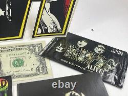 KISS PALMS CASINO RESORT COMMEMORATIVE POKER CHIP SET Postcards Stub PATCHES ++