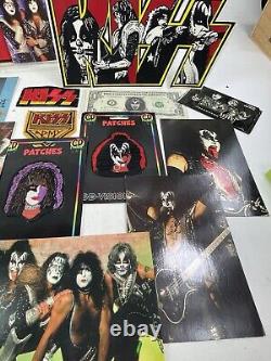 KISS PALMS CASINO RESORT COMMEMORATIVE POKER CHIP SET Postcards Stub PATCHES ++