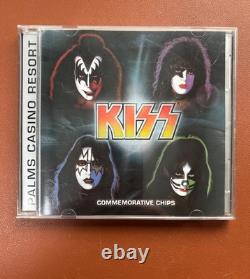 Kiss 2003 Palms Casino Resort Commemorative $5 Poker Chip Set Unused Kiss 2003 Palms Casino Resort Commemorative $5 Poker Chip Set Unused