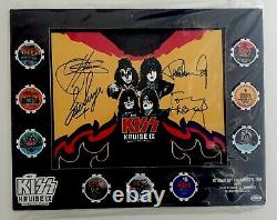 Kiss Kruise X! Signed Poker Chip Set! (Rare Exclusive)