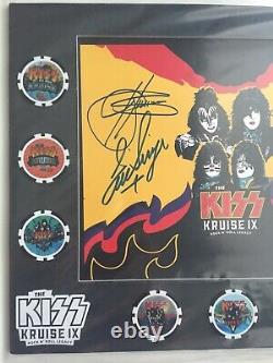 Kiss Kruise X! Signed Poker Chip Set! (Rare Exclusive)