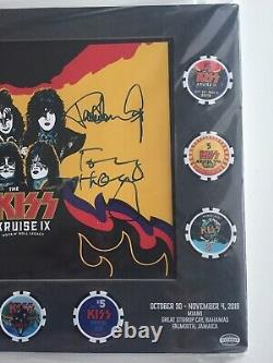 Kiss Kruise X! Signed Poker Chip Set! (Rare Exclusive)