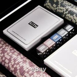 Kith Poker Set With Lacquered Monogram Box Logo Box