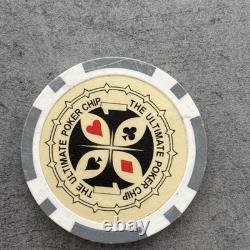 LOT OF +400 POKER CHIPS THE ULTIMATE POKER CHIP 13g LARGE SET PRO