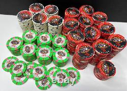 LUCKY EAGLE CASINO CHEHALIS TRIBES Paulson TH&C Set 409 Poker Chip Set NATIVE