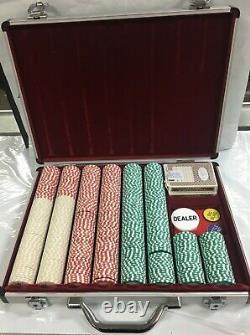 Las Vegas Classics Casino Poker Chips Set in Case