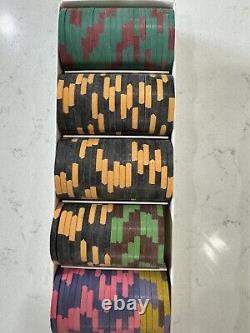 Las Vegas Thunderbird Clay Chip Complete Set (200 Chips)