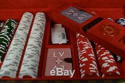 Louis Vuitton Poker Set Ebene Canvas Damier Poker N48109 Playing Game Exclusive