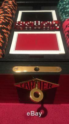 Luxury Cartier Bold Poker Set Rare unique collectible