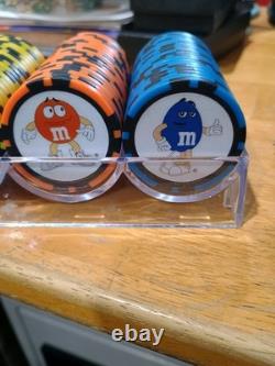 M & M World 100 pc Poker Chip Set