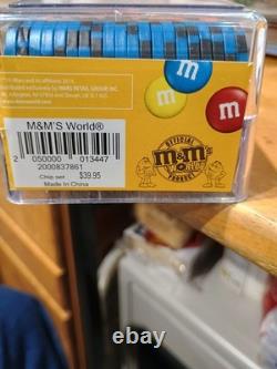 M & M World 100 pc Poker Chip Set