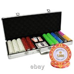 MRC POKER 500pcs 14G MONTE CARLO POKER ROOM POKER CHIPS SET ALUM CASE