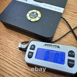 Majestic Card Room $1,000 Poker Chips Clay Casino Set 25 Chips