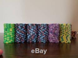 Majestic China Clay Poker Chip Set Tourney