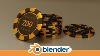 Making Poker Chips Tokens In Blender 2 8