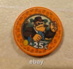 Mario poker chip set 500