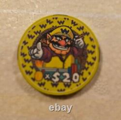 Mario poker chip set 500