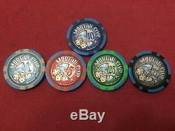 Martini Club Poker Chip Set. 800 + Chips. (875 Chips) NO RESERVE