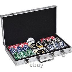 MasterPieces Casino Style 300 Piece Poker Chip Set NHL Boston Bruins