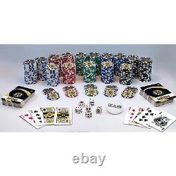 MasterPieces Casino Style 300 Piece Poker Chip Set NHL Boston Bruins