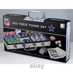 MasterPieces NFL Dallas Cowboys 300-Piece Poker Chip Set