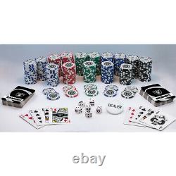 MasterPieces NFL Las Vegas Raiders 300-Piece Poker Chip Set