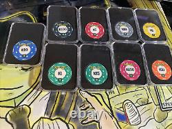 Metazoo WPT Kickstarter Playmat and Poker Chip Type Set in Cases