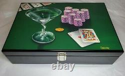 Michael Godard BIG Slick Poker Set Chips Cards Dice NWD