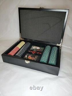 Michael Godard BIG Slick Poker Set Chips Cards Dice NWD