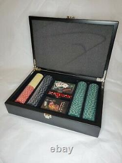 Michael Godard BIG Slick Poker Set Chips Cards Dice NWD