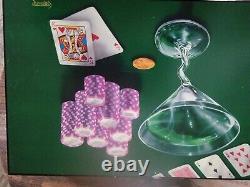 Michael Godard Collectable Big Slick Poker Set