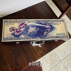 Michael Godard Collectible $100 Bill With Dice Poker Set 500 Made New Unused