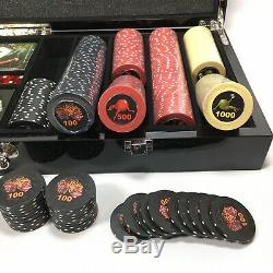 Michael Godard Poker Chips Card Set $100 Bill and Dice Limited Edition 5/500