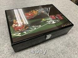 Michael Godard Praying For Seven Poker Chip Set Lacquer Collector Box