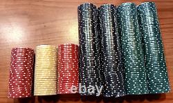Michael Godard Set of 350 Clay Poker Chips NEW