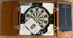 Michael Graves design Cherry-stained Dartboard set