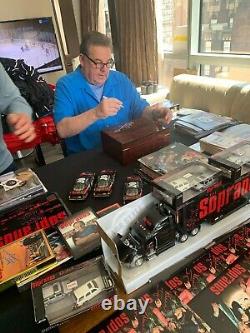 Michael Imperioli Steve Schirripa The Sopranos DUAL signed Poker Chip Set
