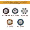 Micro Stakes Monte Carlo Club Poker Chip Sets With Choice of Case NEW